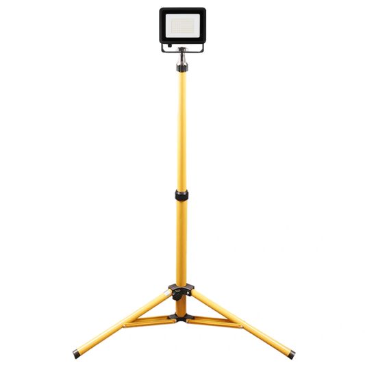 Complete set LED Bouwlamp 50 Watt met statief en stekkerkabel