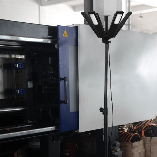 LED bouwlamp 360 graden draaibare daglichtlamp - voor schilder-en pleisterwerk