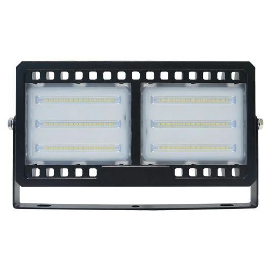 LED Bouwlamp floodlight met wandmontagebeugel 100 Watt 9000 Lumen