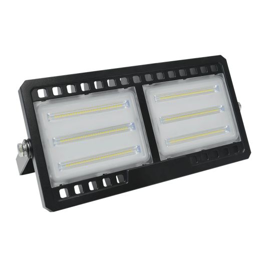 LED Bouwlamp floodlight met wandmontagebeugel 100 Watt 9000 Lumen