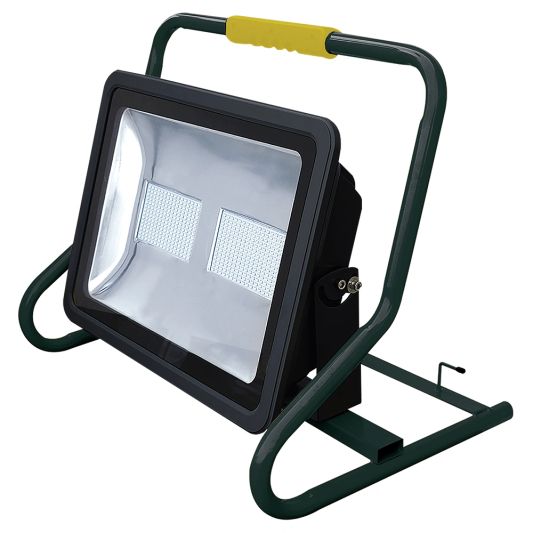LED bouwlamp op standaard waterdicht klasse 2 – 150 Watt