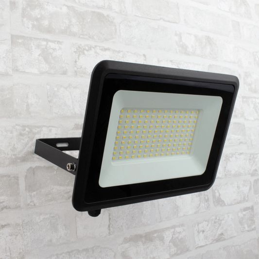 Led schijnwerper 100 watt wandmontage 10000 lm Voordeelset 2 stuks