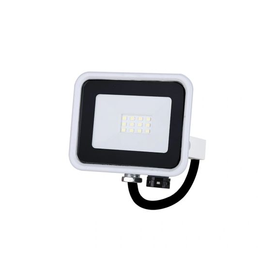 Led schijnwerper wit 10 watt wandmontage 800 lm