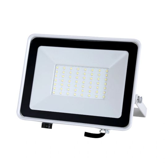 Led schijnwerper wit 50 watt wandmontage 4000 lm