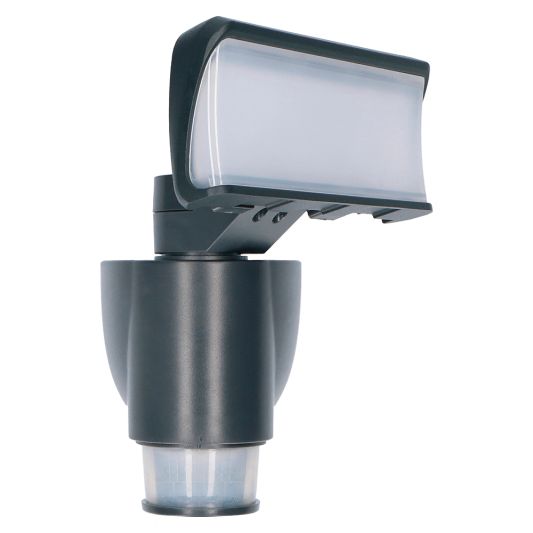 LED schijnwerper aluminium bewegende veiligheidslamp met sensor - 18 Watt