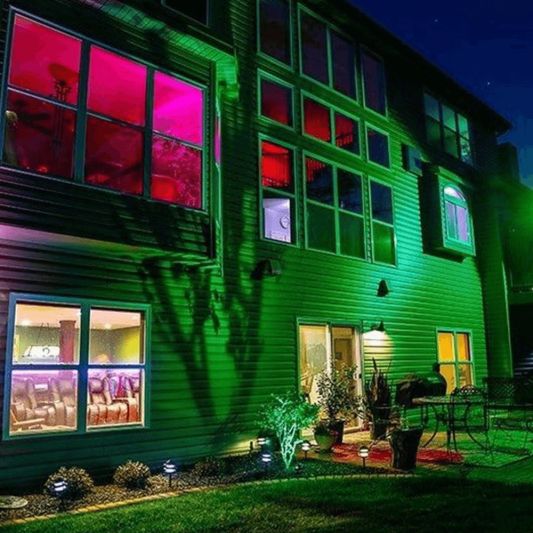 LED schijnwerper/bouwlamp op Wifi RGBWW 20 Watt IP65 - complete set