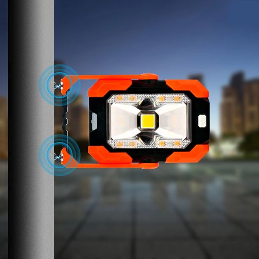 Led werklamp Handy met magnetische standaard op zonne-energie