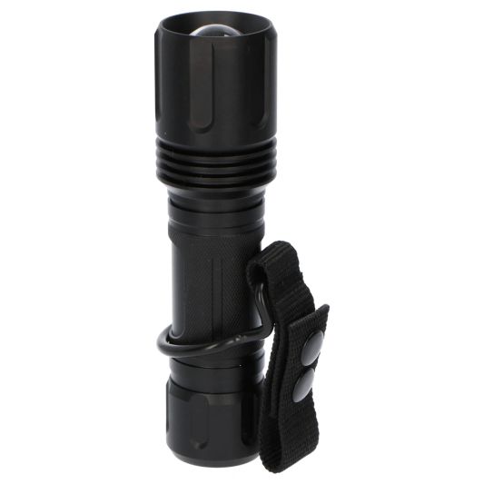 LED zaklamp/nightwatch met 3 lichtstanden en zoomfunctie - 1500 Lumen