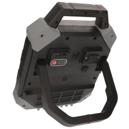 Oplaadbare LED bouwlamp op standaard met IK08 bescherming – 50 Watt