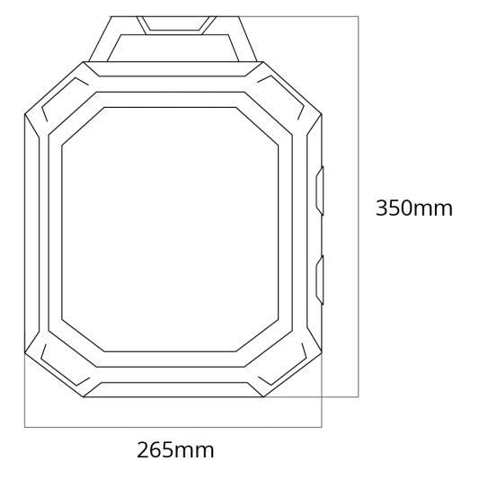 Oplaadbare LED bouwlamp op standaard met IK08 bescherming – 50 Watt