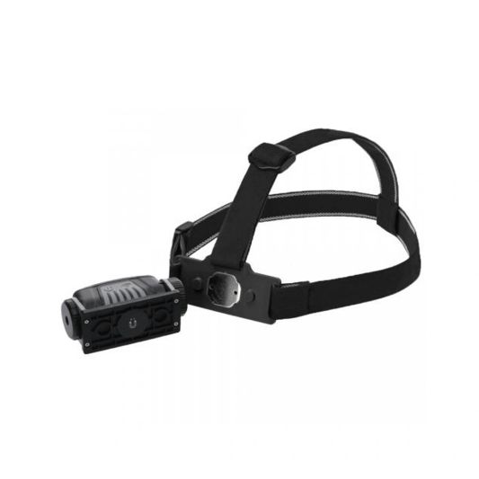 Oplaadbare LED hoofdlamp/nightwatch 250 Lumen met 2 werklichten