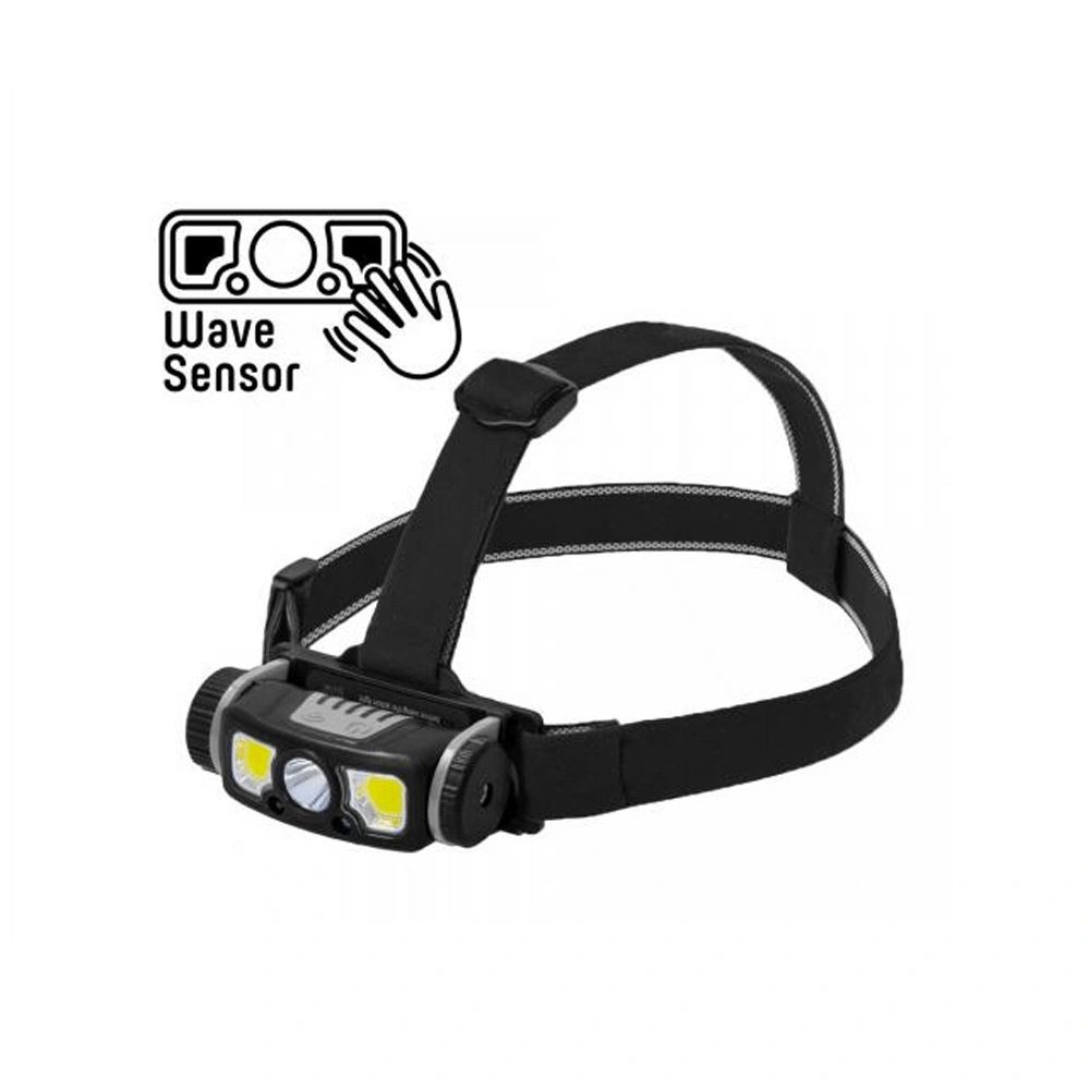Om toestemming te geven Kwijtschelding Geaccepteerd LED hoofdlamp met Wave sensor 4 Watt - 250 Lumen - 2 werklichten -  BouwlampKoning