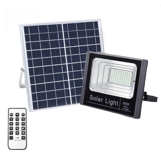 Solar LED schijnwerper Capital III met los zonnepaneel