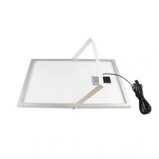 Solar LED schijnwerper Capital IV met los zonnepaneel en 3 lichtstanden