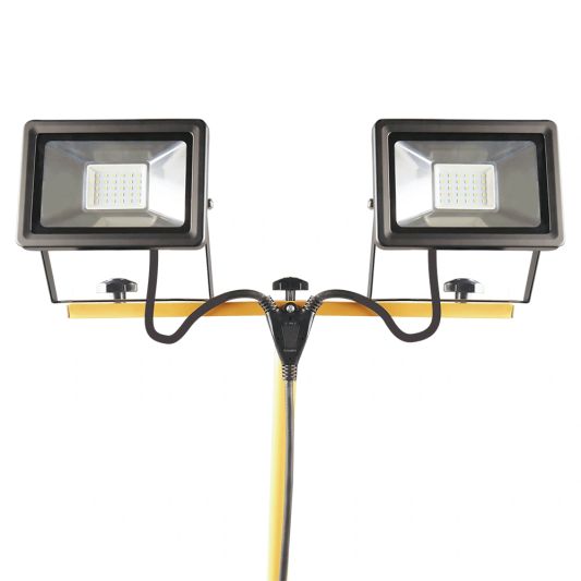 Statief voor twee bouwlampen – 1.37 meter