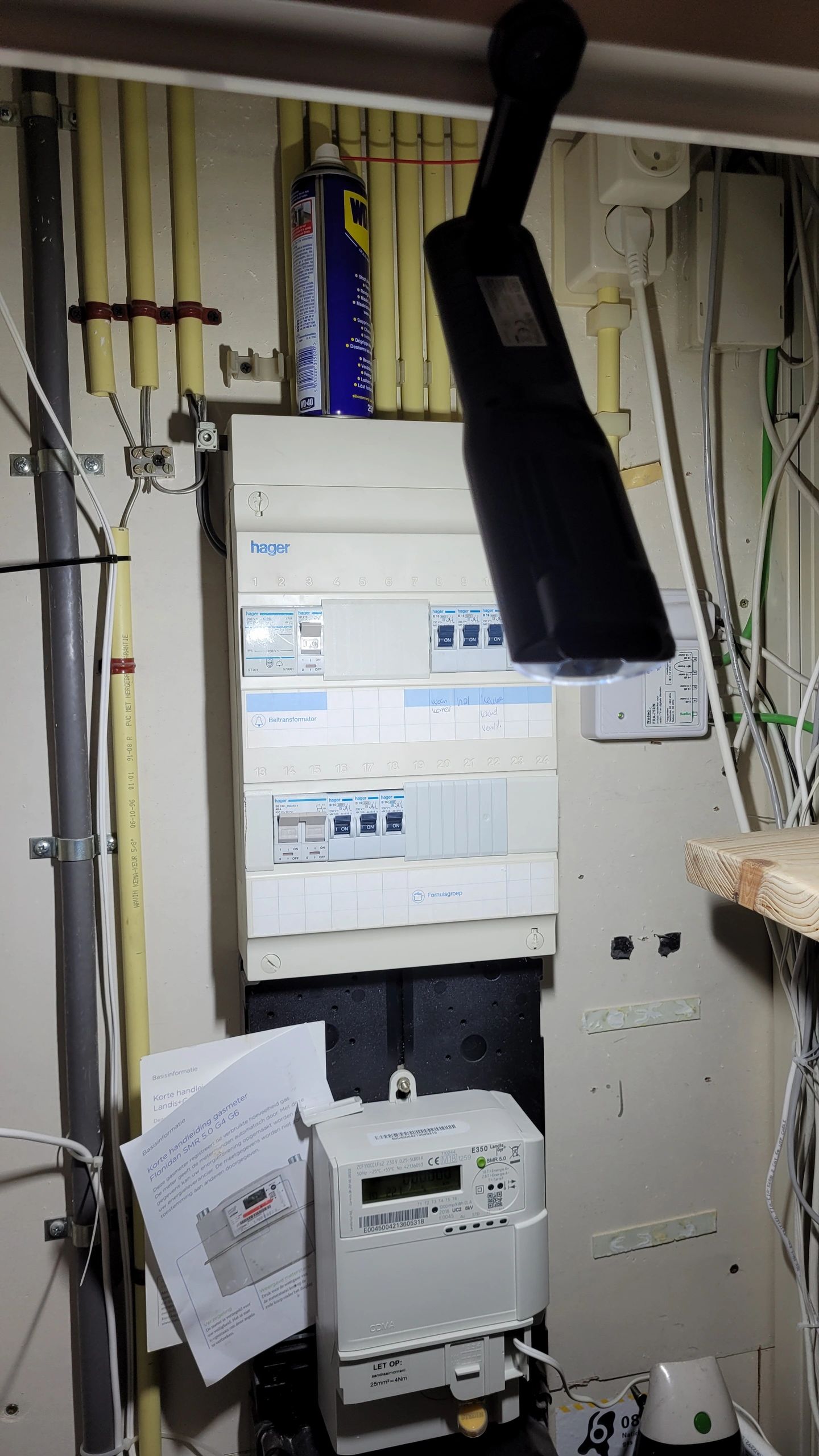 Krachtige oplaadbare LED looplamp met zaklampfunctie 1000 Lumen